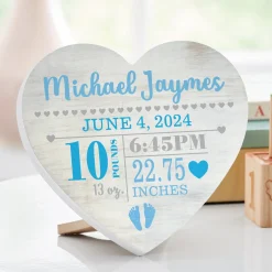 Our Little Love Wood Heart