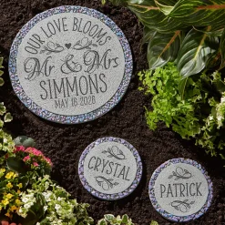 Our Love Blooms Garden Stone