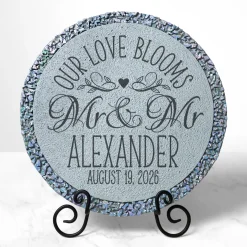 Our Love Blooms Garden Stone