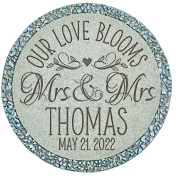 Our Love Blooms Garden Stone