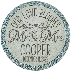 Our Love Blooms Garden Stone