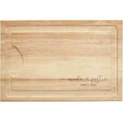 Our Love Connects Us Maple Cutting Board