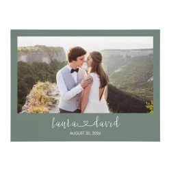 Our Love Connects Us Photo Wood Block
