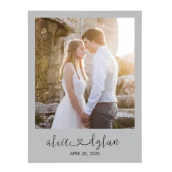 Our Love Connects Us Photo Wood Block