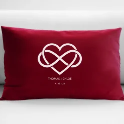 Our Love is Infinite Throw Pillow