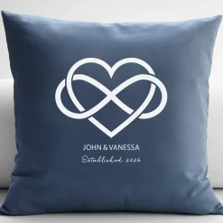Our Love is Infinite Throw Pillow