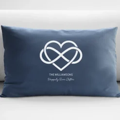 Our Love is Infinite Throw Pillow