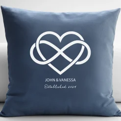 Our Love is Infinite Throw Pillow