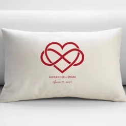 Our Love is Infinite Throw Pillow