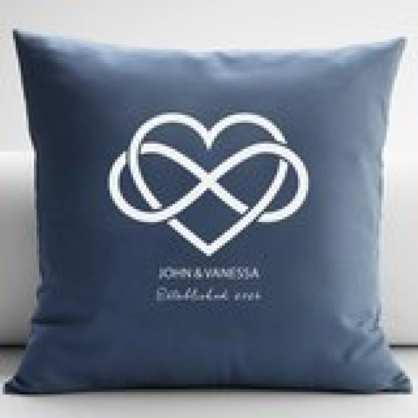 Our Love is Infinite Throw Pillow