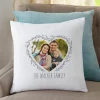Our Love Is True Photo Throw Pillow