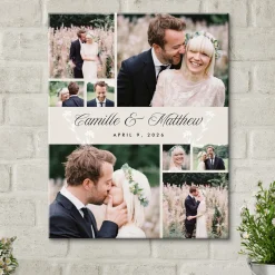 Our Special Day Photo Collage Canvas