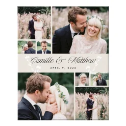 Our Special Day Photo Collage Canvas