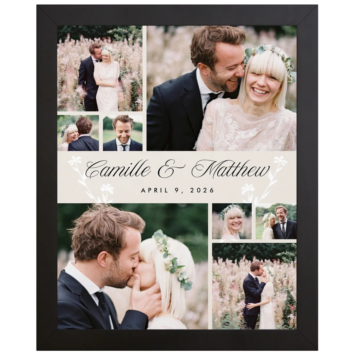 Our Special Day Photo Collage Canvas