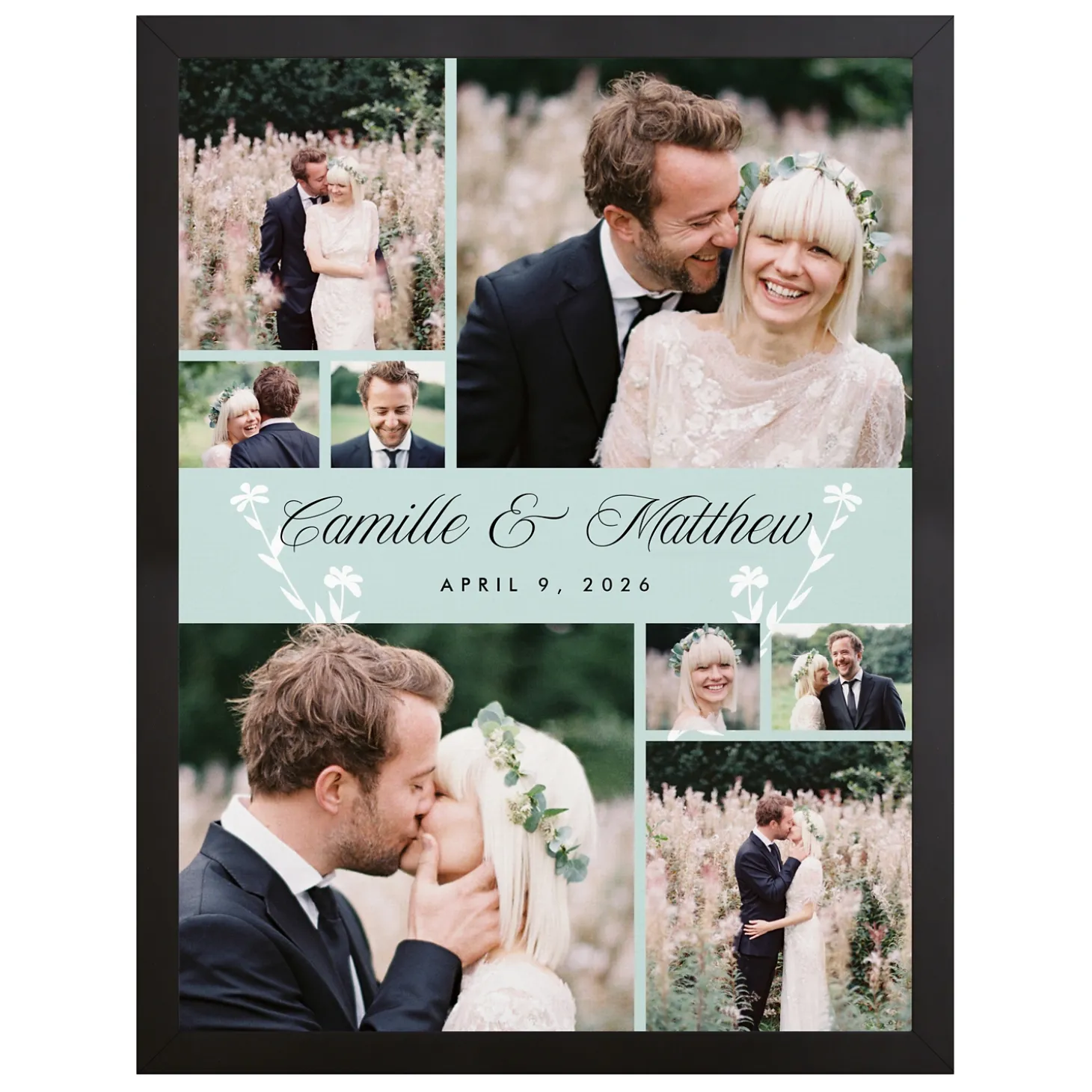 Our Special Day Photo Collage Canvas