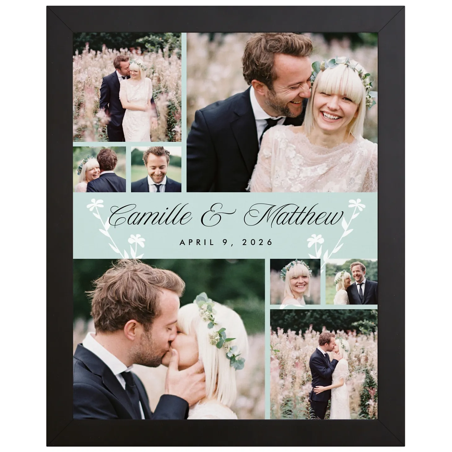 Our Special Day Photo Collage Canvas