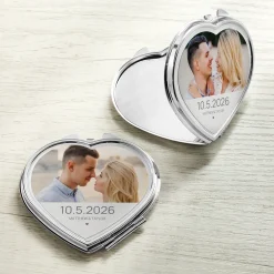 Our Special Day Photo Heart Mirror