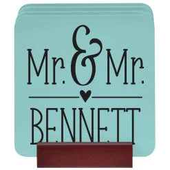 Our Special Day Wedding Photo Coasters