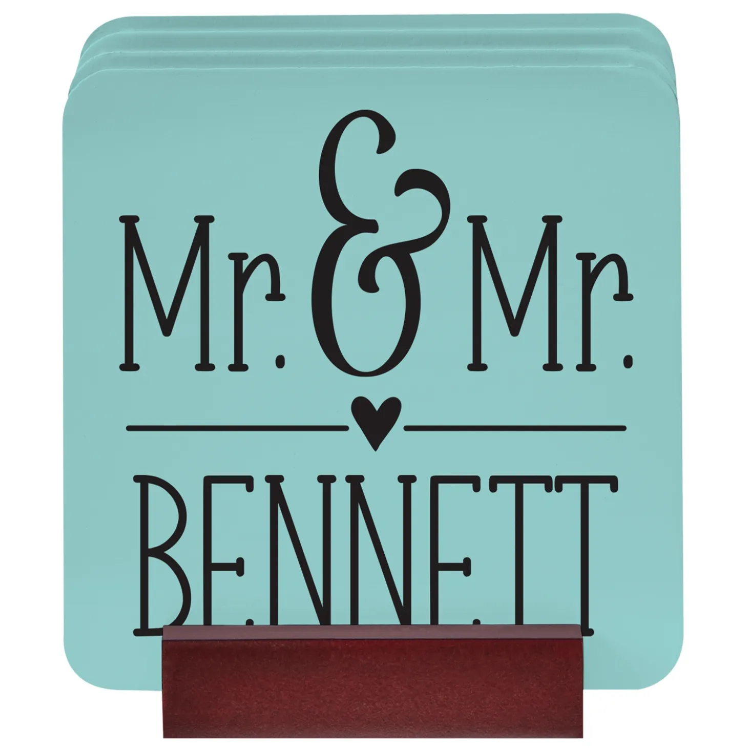 Our Special Day Wedding Photo Coasters