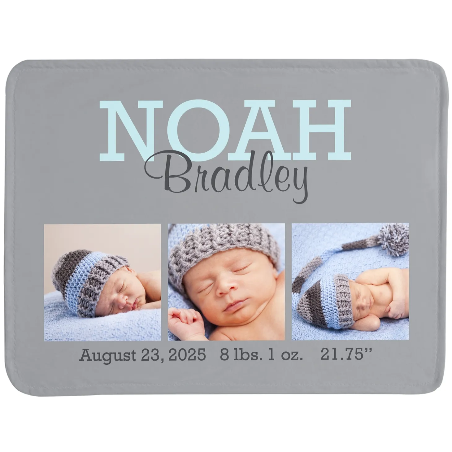 Our Sweet Baby Photo Blanket