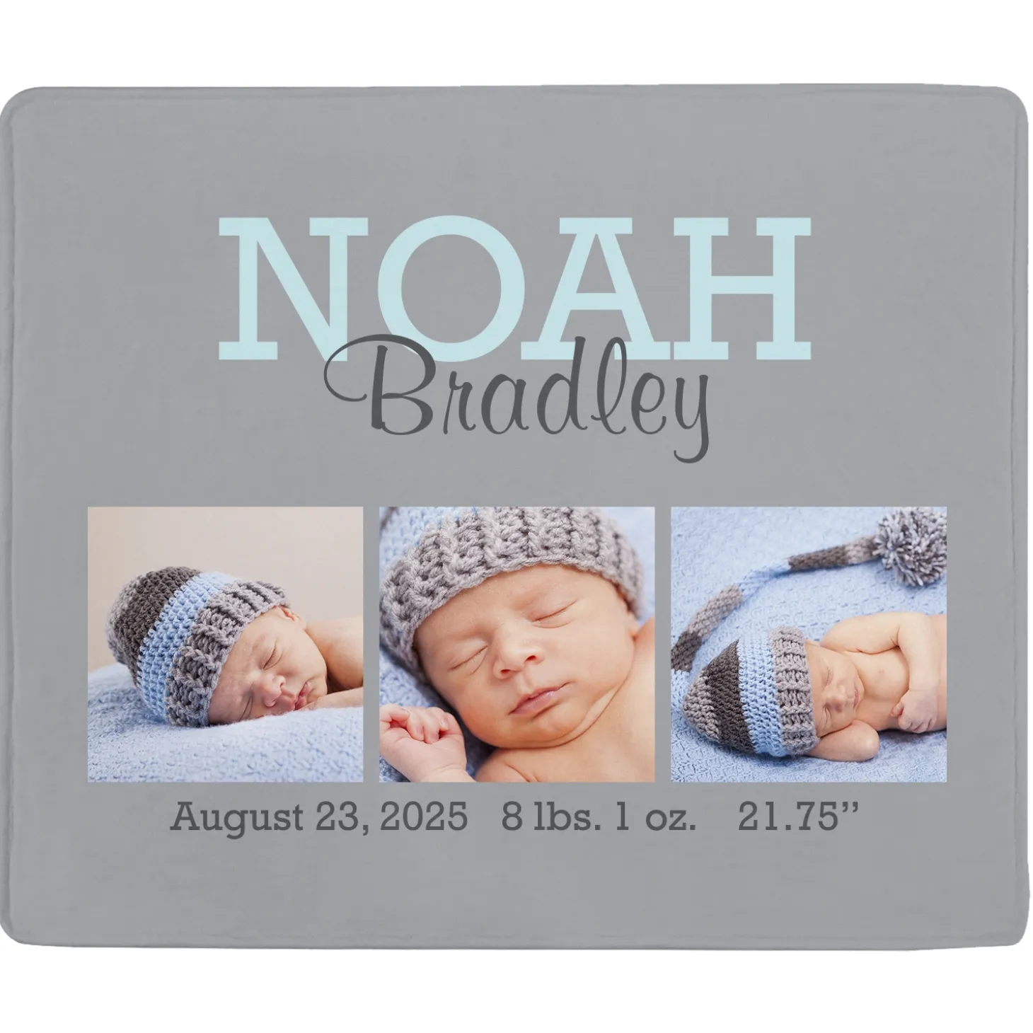 Our Sweet Baby Photo Blanket