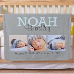 Our Sweet Baby Photo Blanket