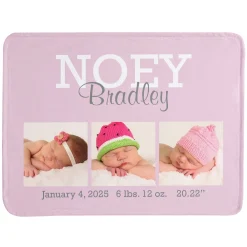 Our Sweet Baby Photo Blanket