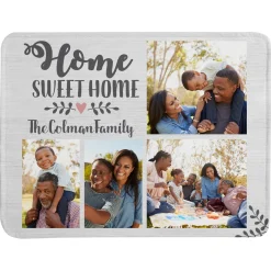 Our Sweet Home Photo Plush Blanket