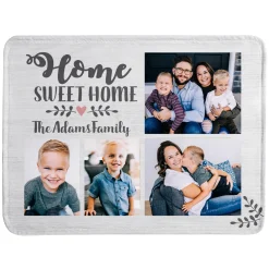 Our Sweet Home Photo Plush Blanket