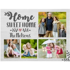 Our Sweet Home Photo Wood Block