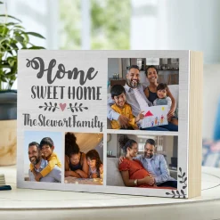 Our Sweet Home Photo Wood Block