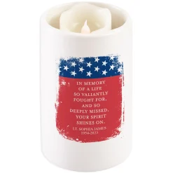 Our Valiant Hero LED Votive