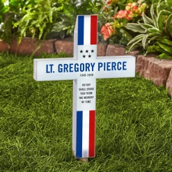 Our Valiant Hero Solar LED Cross