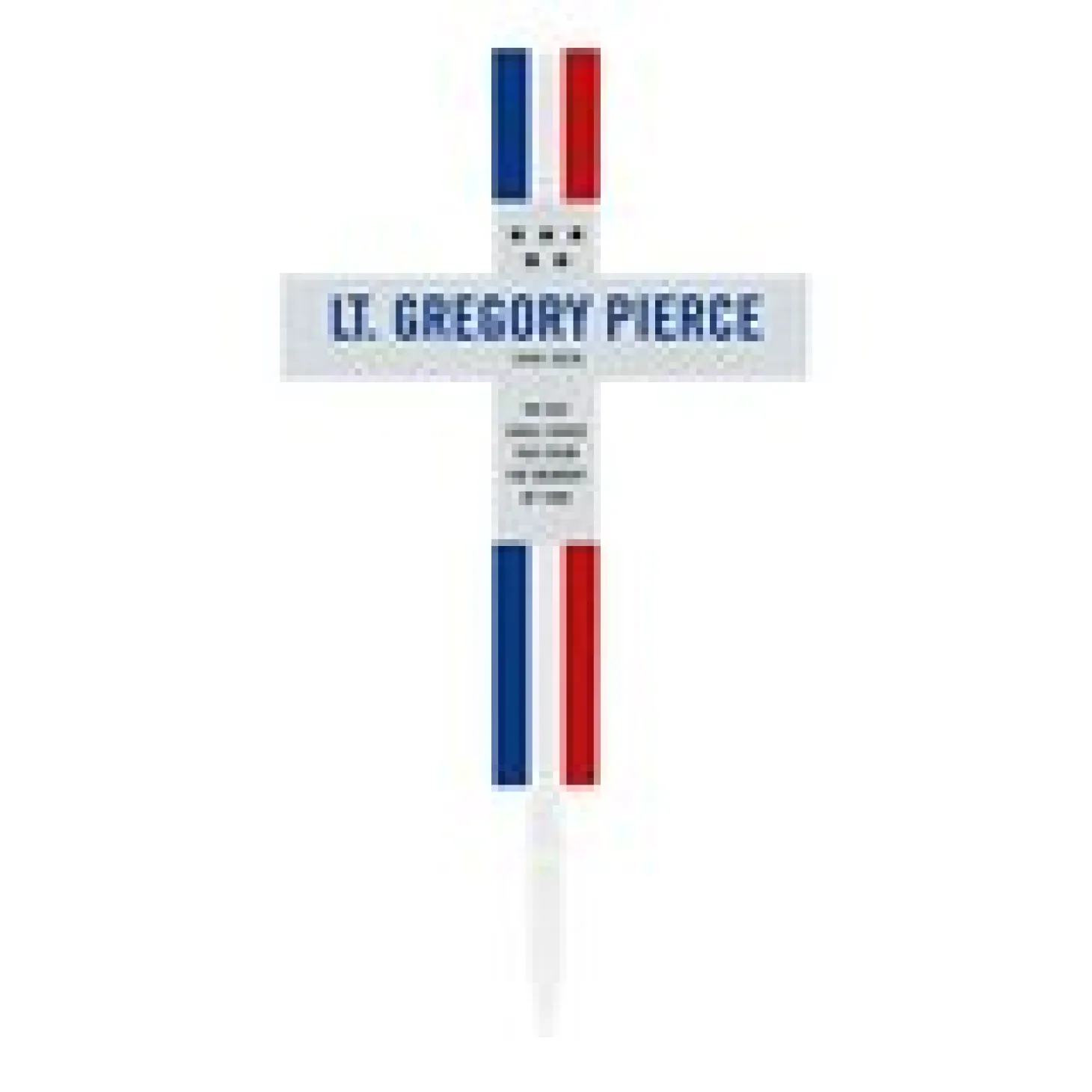 Our Valiant Hero Solar LED Cross