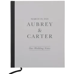 Our Wedding Notes Notebook