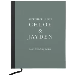 Our Wedding Notes Notebook