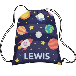 Outer Space Drawstring Bag
