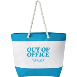 Out Of Office Nautical Beach Bag