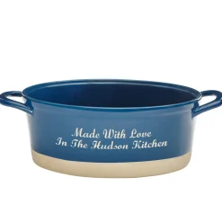 Oval Ceramic Stoneware Casserole Dish