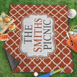 Oversized Pattern Picnic Blanket
