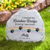 Over The Rainbow Bridge Memorial Standing Garden Stone