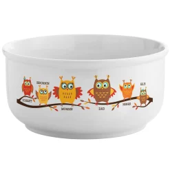 Owl Family Candy Bowl