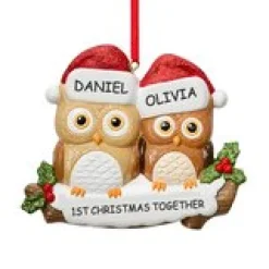 Owl Family Ornament