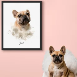 Painterly Pet Portrait