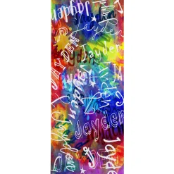Paint Splatter Beach Towel