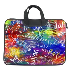Paint Splatter Laptop Carrying Bag