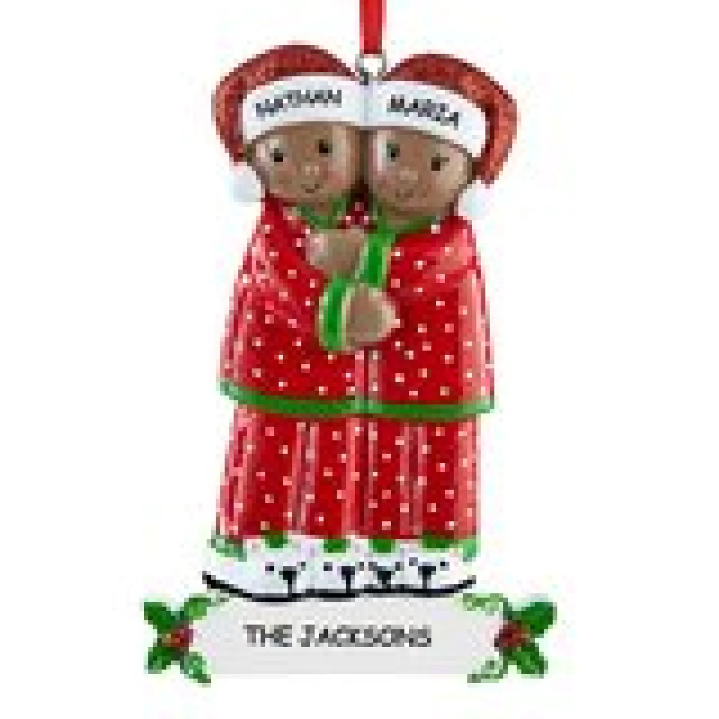 Pajama Family Ornament
