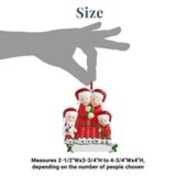 Pajama Family Ornament