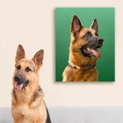 Palette Knife Pet Portrait