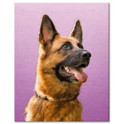Palette Knife Pet Portrait